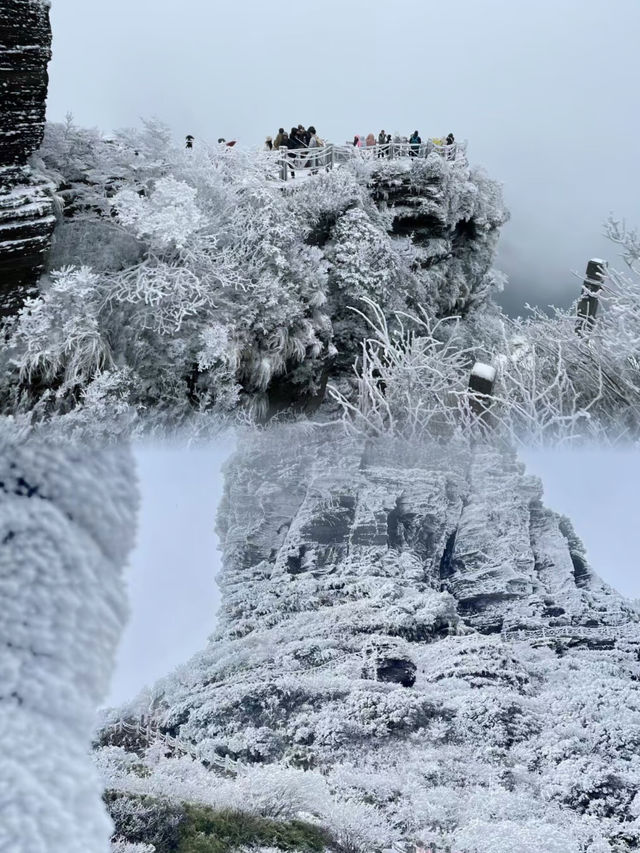 冬日雪景//梵淨山//真美