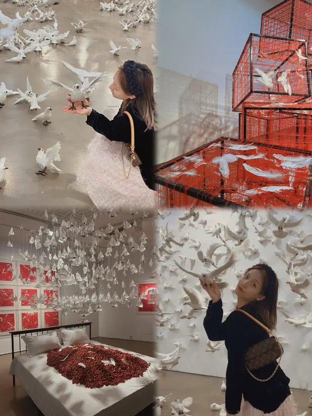 Beijing's new exhibition, tens of thousands of peace doves interpret new fairy tale-ism!