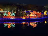 大德之州｜德州董子園步行街燈會之夜