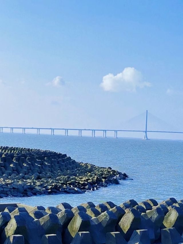 周末去海邊長興島