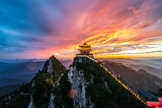 這一年我在老君山看到的四季美景