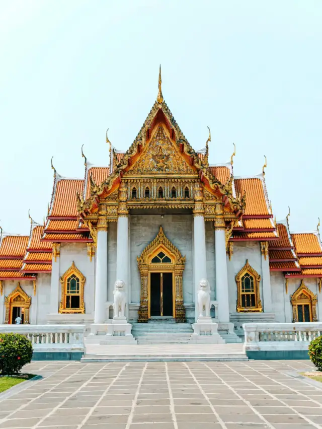 Marble Architecture Temple in Bangkok 🇹🇭🏛️