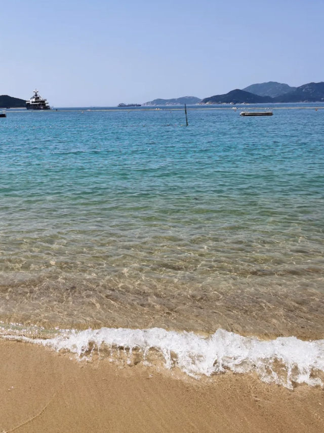夏日玩水好去處   就來香港淺水灣海灘