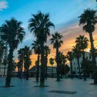 Barceloneta Beach is Beautiful at Sunset 🇪🇸