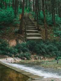 京郊玩水露營的免費綠色氧吧神堂峪風景區