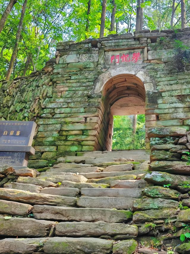 跟隨全網熱門遊戲《黑神話悟空》,打卡同款取景地白崖寨攀龍門。