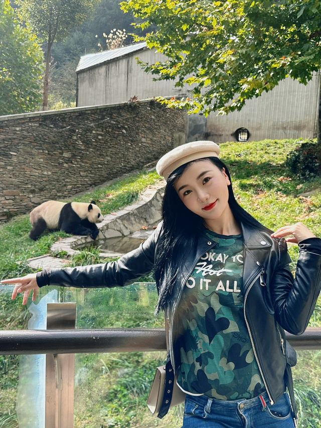 這可能是我離國寶最近的距離。