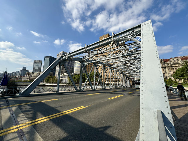 北蘇州路至外白渡橋 City walk。