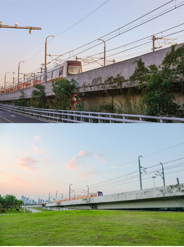 廈門小眾打卡地！元get海邊鐵軌。