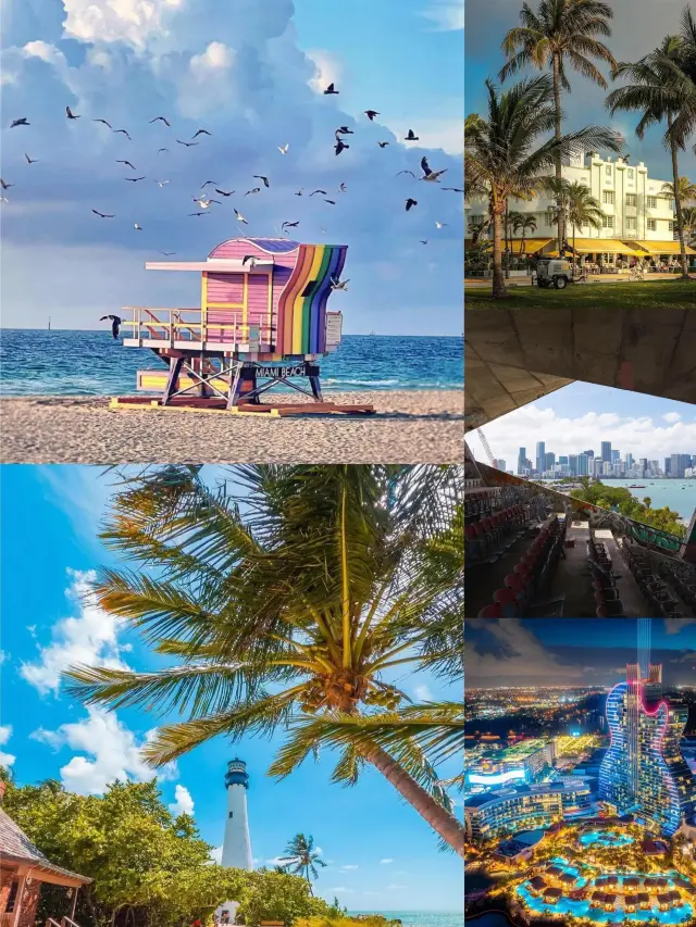 Miami is beautiful. 