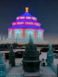 哈爾濱冰雪大世界 | 冰雪奇緣的現實複刻。