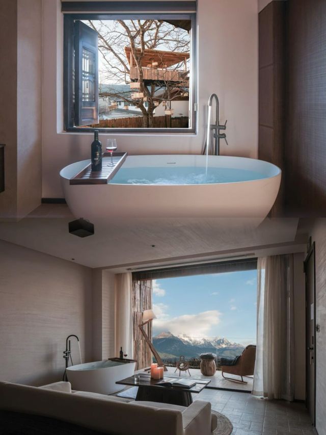 麗江新地標 瞓住睇玉龍雪山嘅野奢酒店