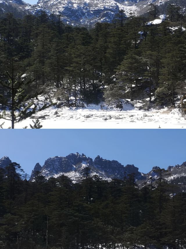 【螺髻山雪景·冬日仙境指南】