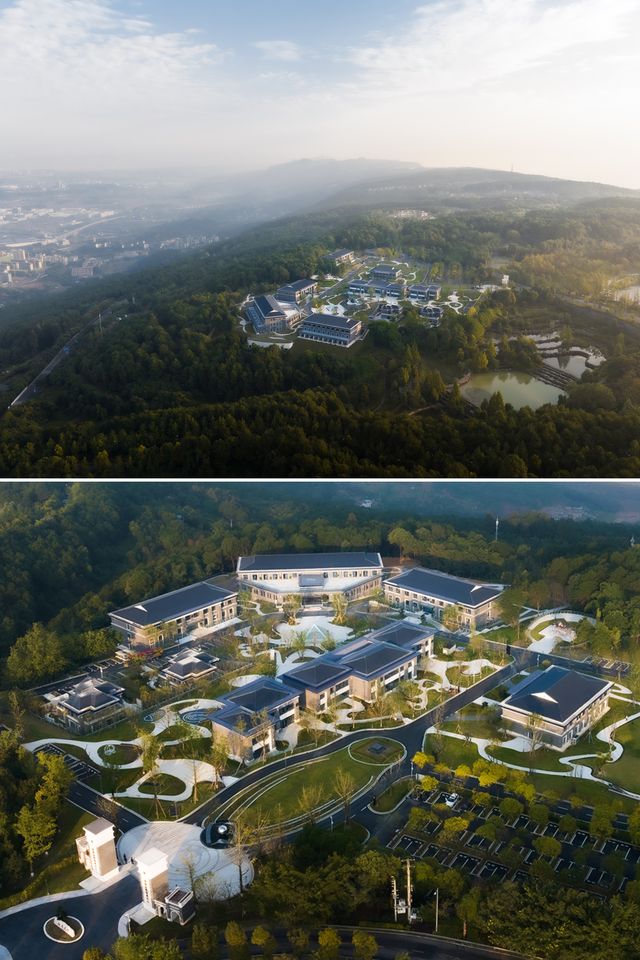 藏在重庆主城“绿肺”铁山坪的融景酒店