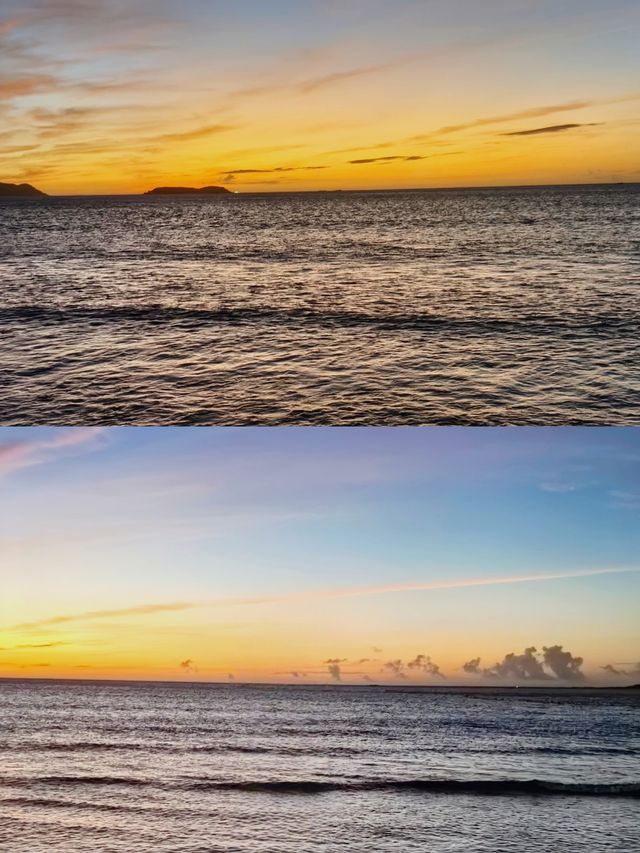平潭追日出實錄→赴一場海天之間的浪漫橘色約會