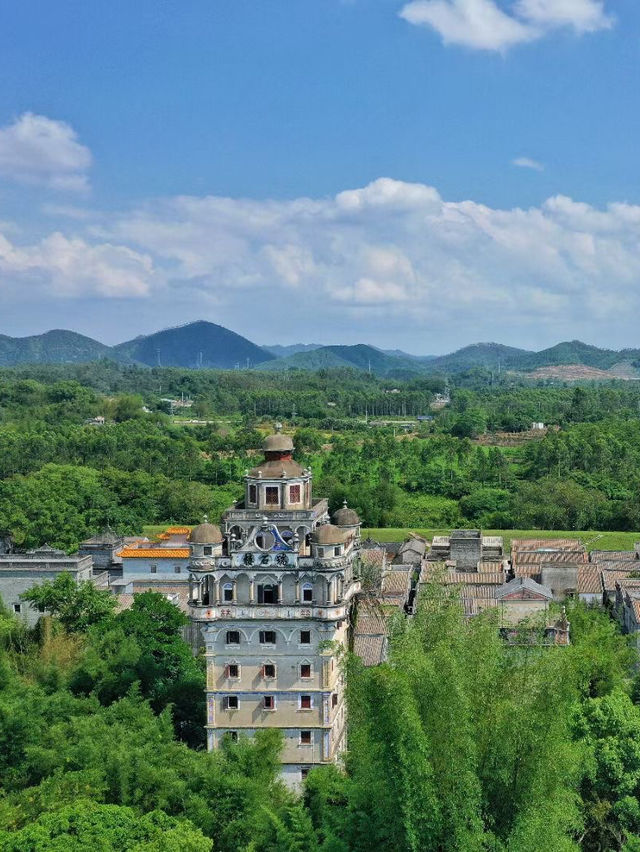 我打卡了開平碉樓文化旅遊區