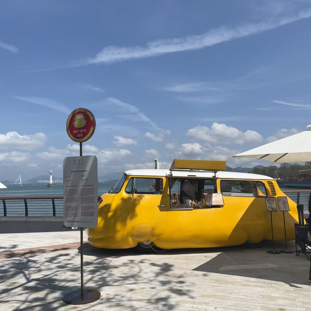 🌊深圳太子灣海岸線公園｜K11海邊棧道的愜意時光🏖️