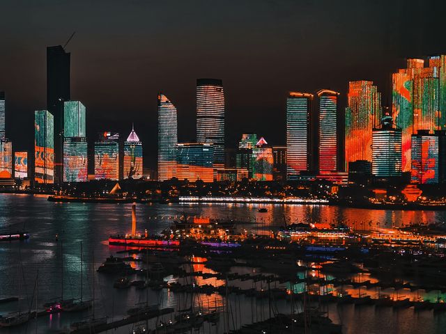 喺海爾洲際影絕美大片