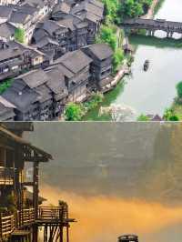 在貴州大山裡撞見了現實版「人間仙境」——烏江寨