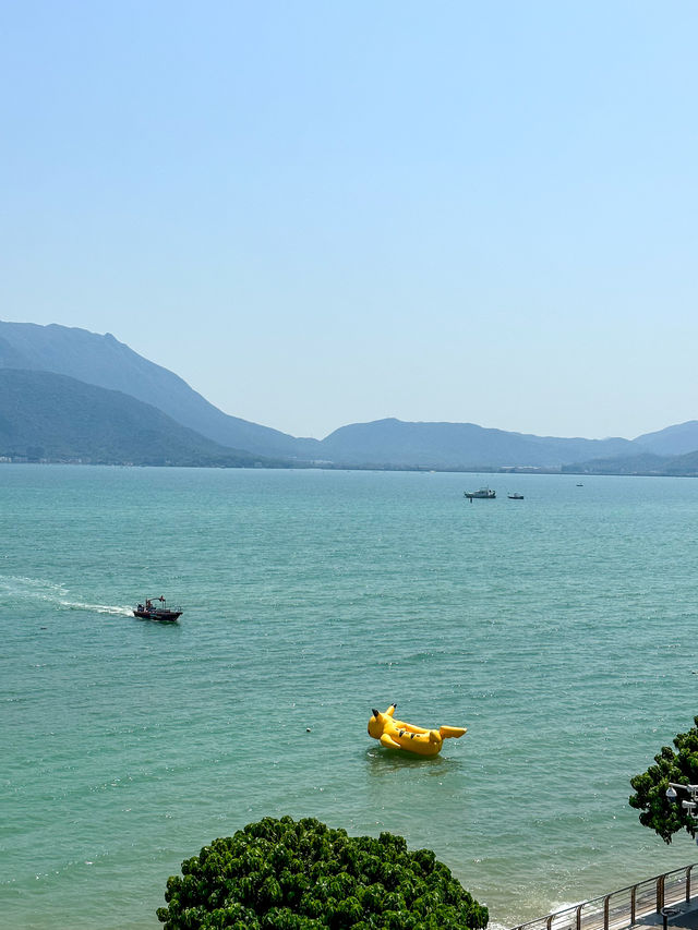 一齊去睇海！出門口就係沙灘嘅山海民宿