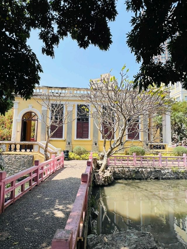 從香港出發 探訪澳門盧廉若公園 