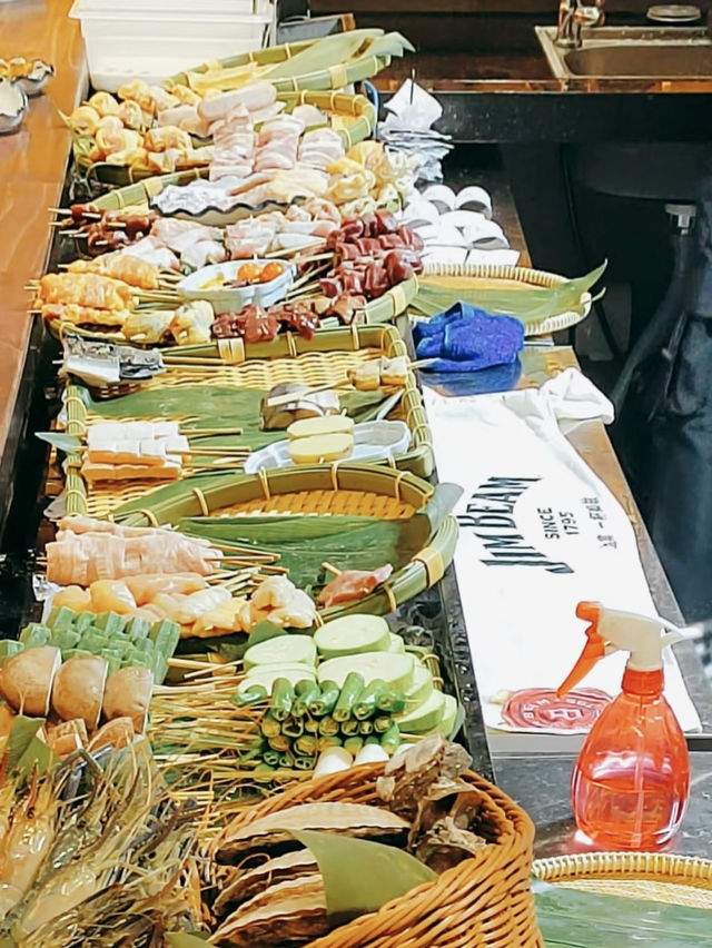 燒鳥的絕佳體驗地 💕  人間煙火氣 - 七鳥目•炭火燒鳥