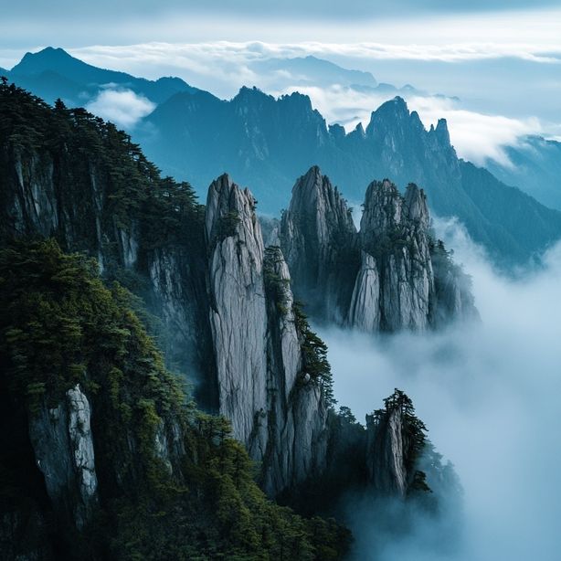 歸來不看山的地方一一黃山 歸來不看山的地方一一黃山