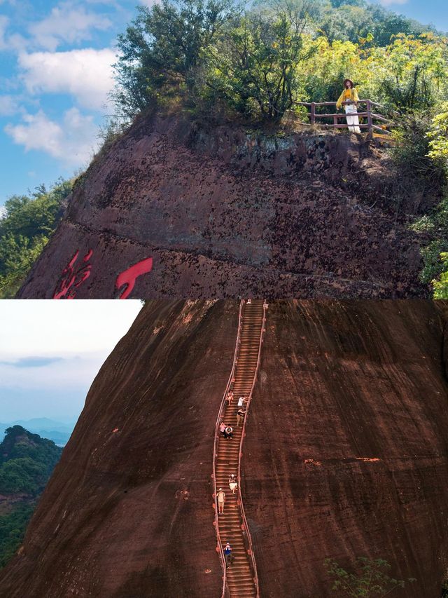 被《國家地理》安利的廣東秘境！丹霞山秋日限定美到窒息