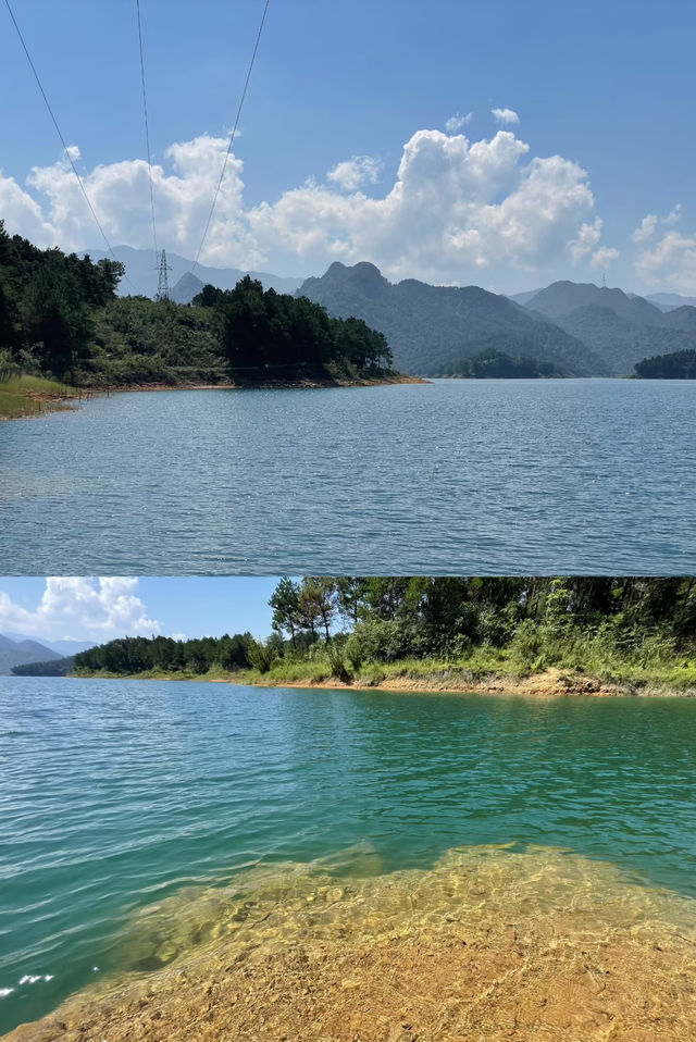 廣東隱藏寶石！乳源南水湖美到窒息  湖水藍得像蒂芙尼的盒子被上帝打翻了   **推薦理由** 