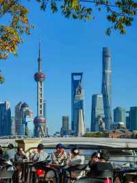 상하이 소주강 시티워크✨ 도시 속 포근한 여유시간