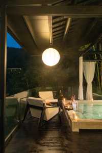 泡著私湯看山景!安吉梵隱仙境 Villa 太會了