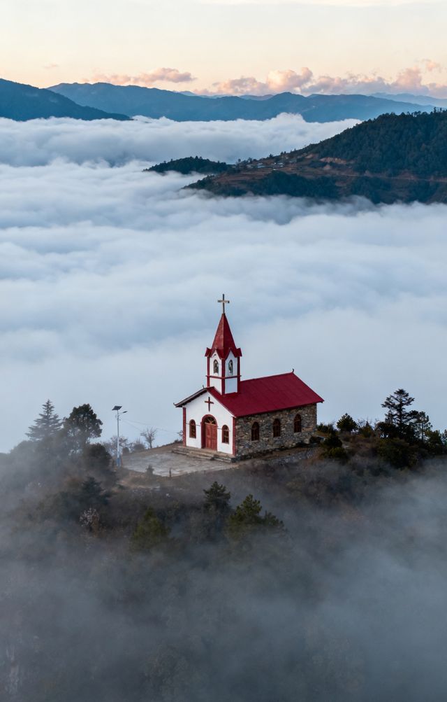 信仰與自然交融處