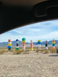 拉斯維加斯｜Seven Magic Mountains很出片