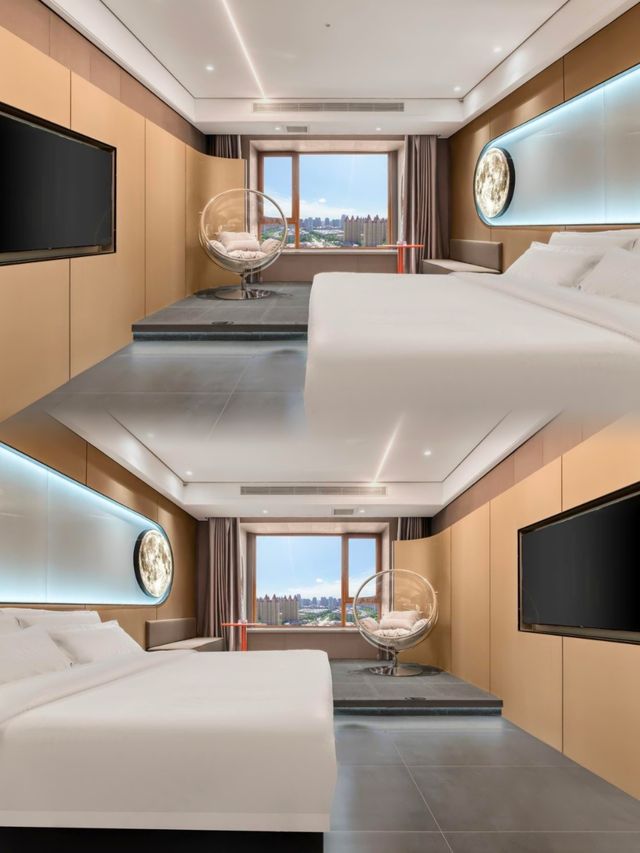 哈爾濱高空酒店也太會了輕呈這視野我能吹一年