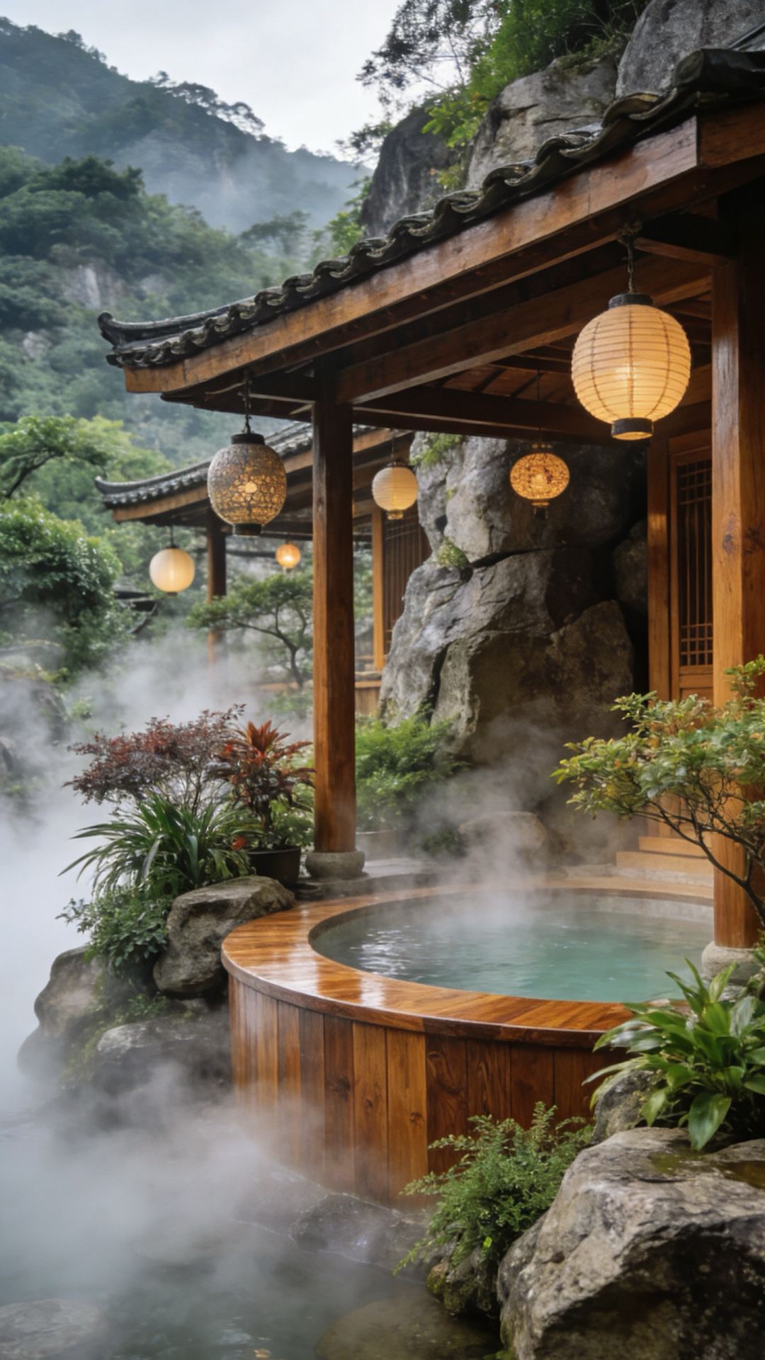 One house, one hot spring pool, the perfect choice for the whole family to enjoy together