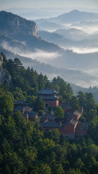 The summer in Pingliang is a 20℃ Daoist breeze