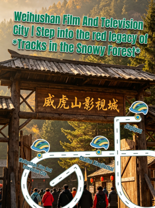 Wihushan Film City | step into the red romance of the forest and snow