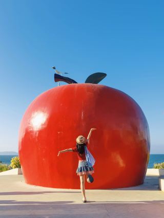 Finally, someone has clearly explained the photo spots in Yantai's "Apple City"!