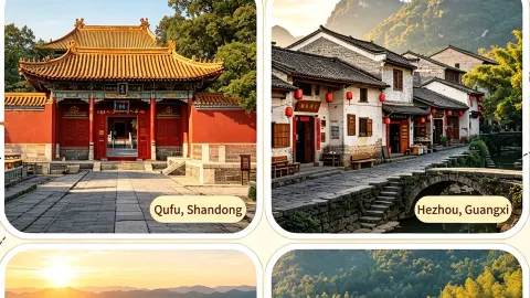Relaxing family travel routes for the Mid-Autumn Festival — traveler post in Jining