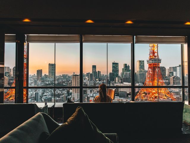東京タワーを特等席で楽しめるバー