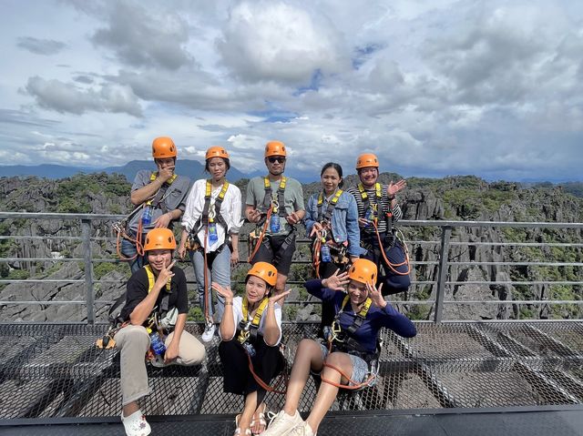 The Rock viewpoint at phou pha man