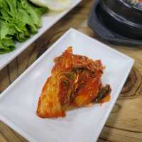 대패삼겹살이 맛있어 실내데이트 하기에 좋은 무주맛집