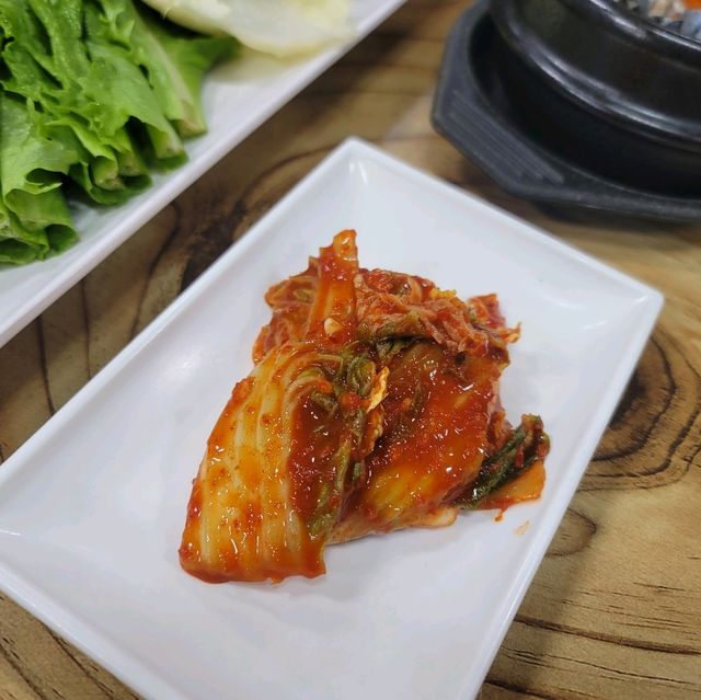 대패삼겹살이 맛있어 실내데이트 하기에 좋은 무주맛집