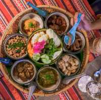 ที่นี่อาหารเหนืออร่อยมาก! 