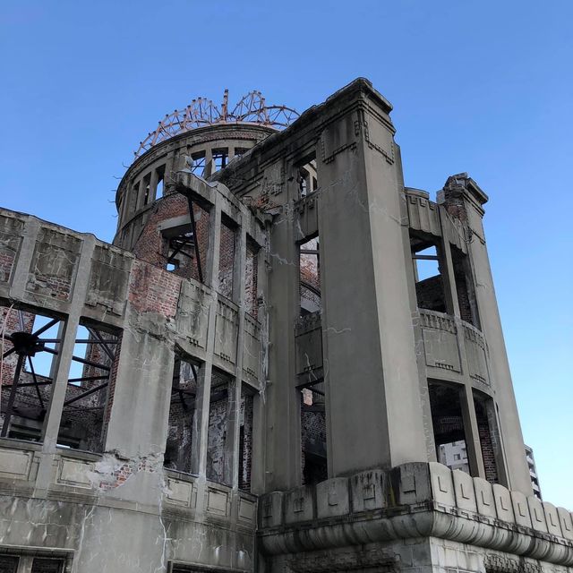 廣島原爆圓頂館🥹見證世界最大歷史之一‼️現場震撼感爆棚