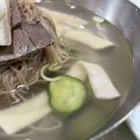 【韓国ソウル・東大門】ミシュランに選ばれた本場の冷麺「平壌麺屋」