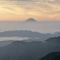 【山梨】美しい日の出！北岳山荘からの朝日