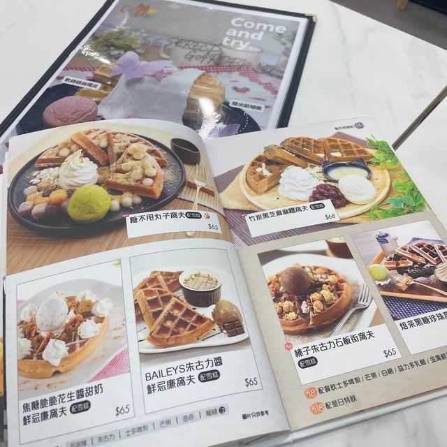 屯門紅橋貓貓甜品店😋必食麻糬窩夫