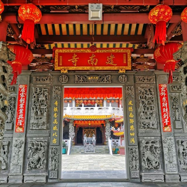 A beautiful temple in Batu Pahat, Johor