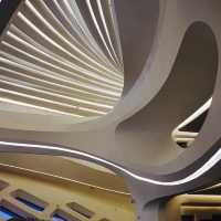 (中国　長沙) 長沙梅溪湖国際文化芸術センター( by Zaha Hadid)